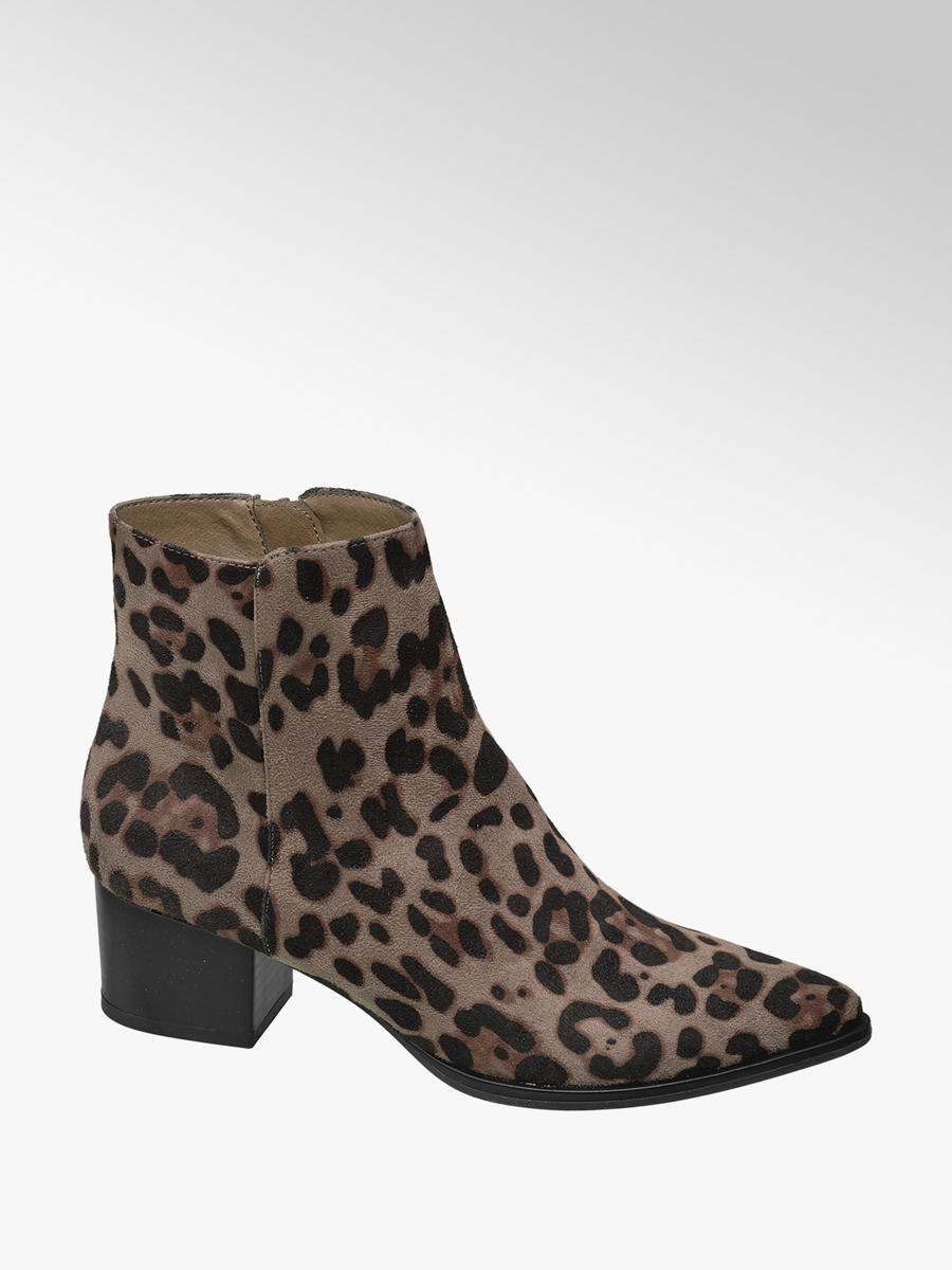 Damen Stiefeletten im Leo-Design von Graceland in leopard ... Damen Stiefeletten im Leo-Design von Graceland in leopard ...